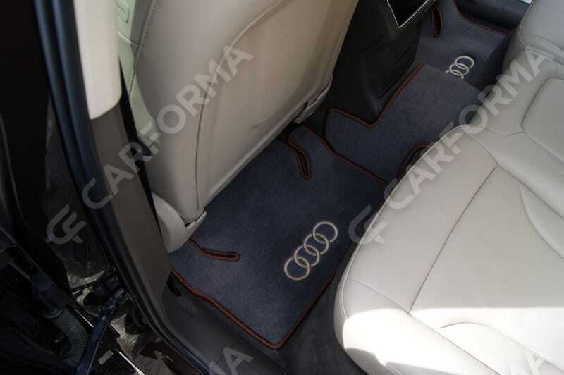 Ворсовые коврики на Audi Q5 I 2008&nbsp;-&nbsp;2017 в Тамбове