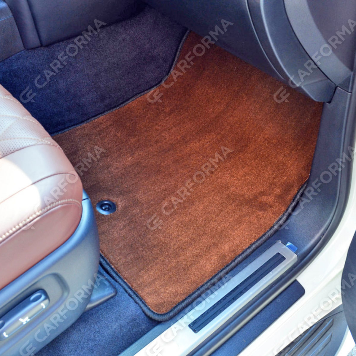 Ворсовые коврики на Toyota Land Cruiser 200 2007&nbsp;-&nbsp;2021 в Тамбове