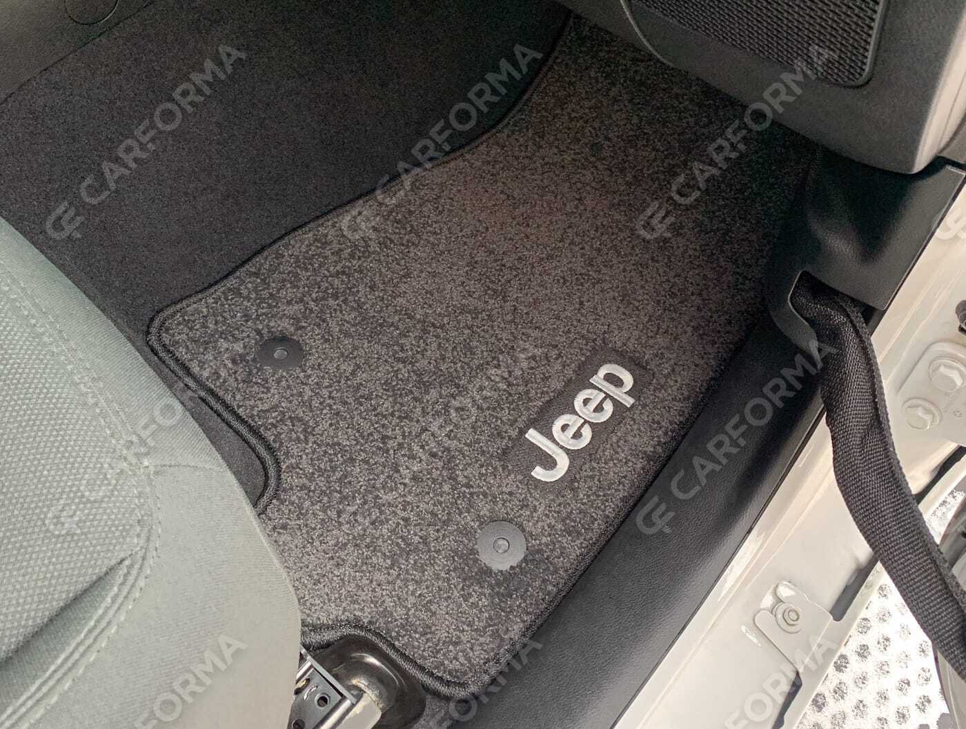 Коврики на Jeep Wrangler (JL) 2017&nbsp;-&nbsp;2026 в Тамбове