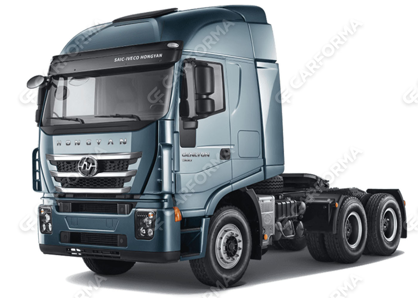 Ворсовые коврики на Hongyan SAIC-IVECO Genlyon кабина C500 2023&nbsp;-&nbsp;2026
