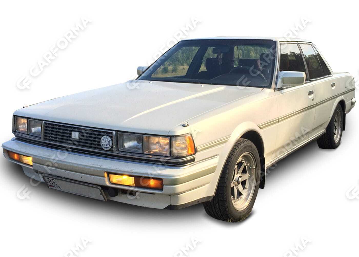Ворсовые коврики на Toyota Cresta (X70) 1984&nbsp;-&nbsp;1988