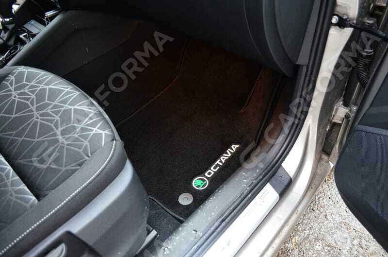 Ворсовые коврики на Skoda Octavia A7 2013&nbsp;-&nbsp;2020 в Тамбове