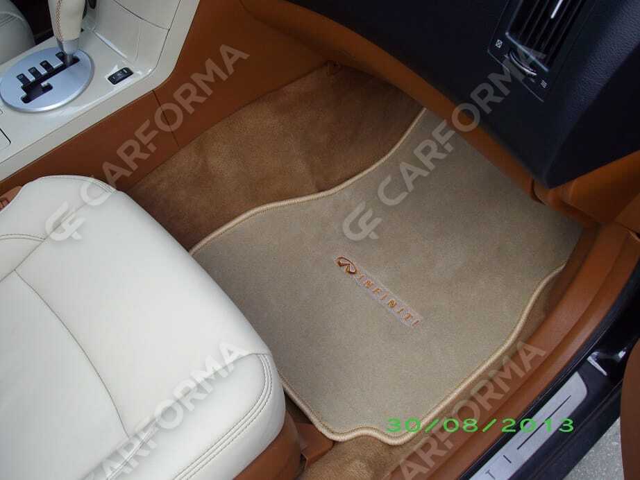 Ворсовые коврики на Infiniti FX I 2003&nbsp;-&nbsp;2008 в Тамбове