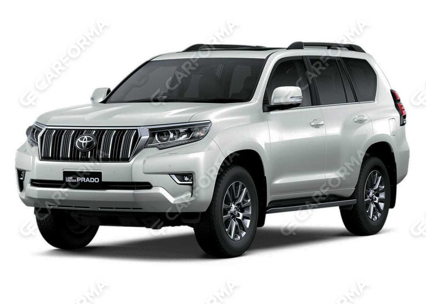 Ворсовые коврики на Toyota Land Cruiser Prado 150 2009&nbsp;-&nbsp;2023