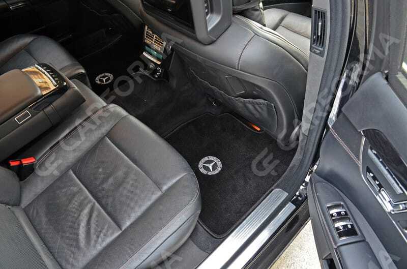 Ворсовые коврики на Mercedes S (W221) 2005&nbsp;-&nbsp;2013 в Тамбове