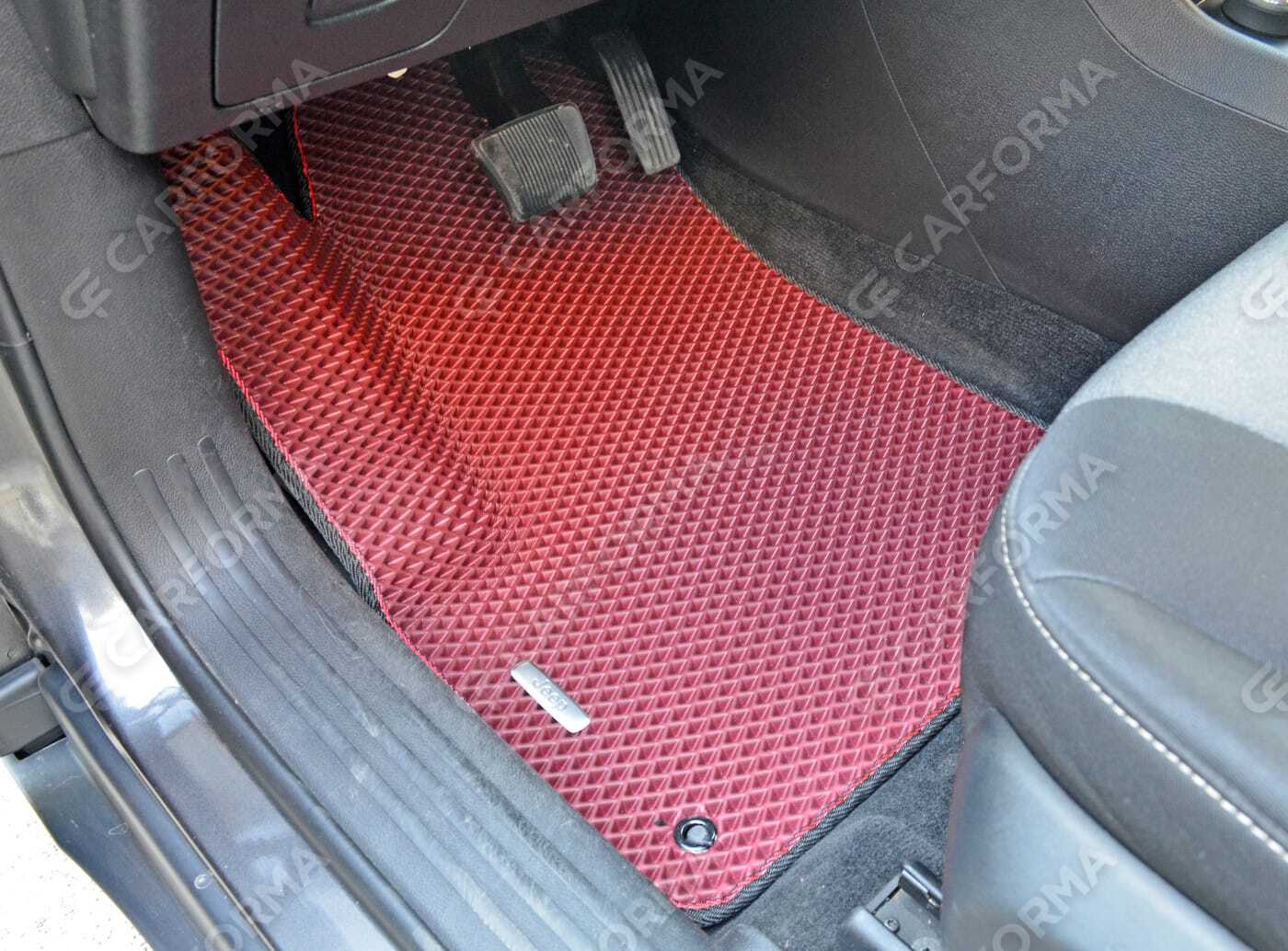 Ворсовые коврики на Jeep Cherokee (KL) 2013&nbsp;-&nbsp;2023 в Тамбове