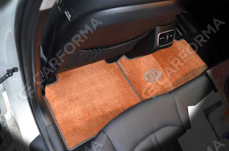 Ворсовые коврики на KIA Optima II 2016&nbsp;-&nbsp;2020 в Тамбове