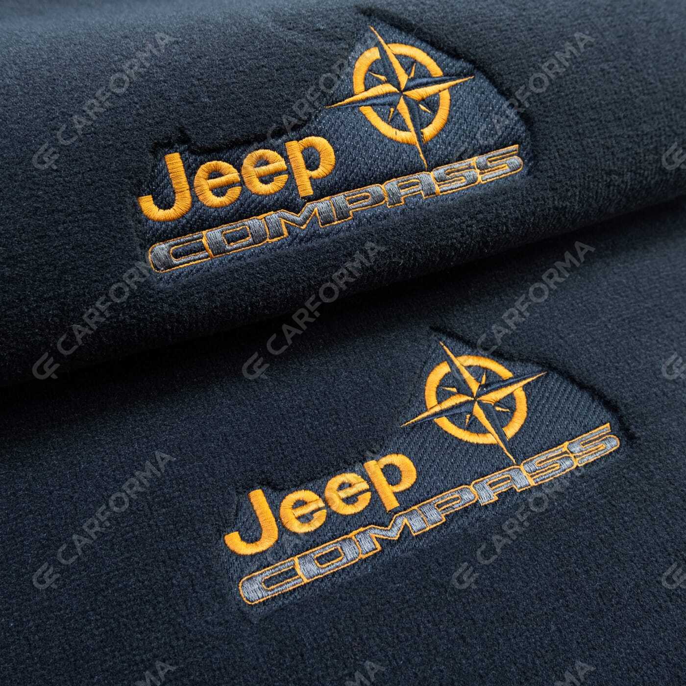 Ворсовые коврики на Jeep Compass (MP) 2016&nbsp;-&nbsp;2026 в Тамбове