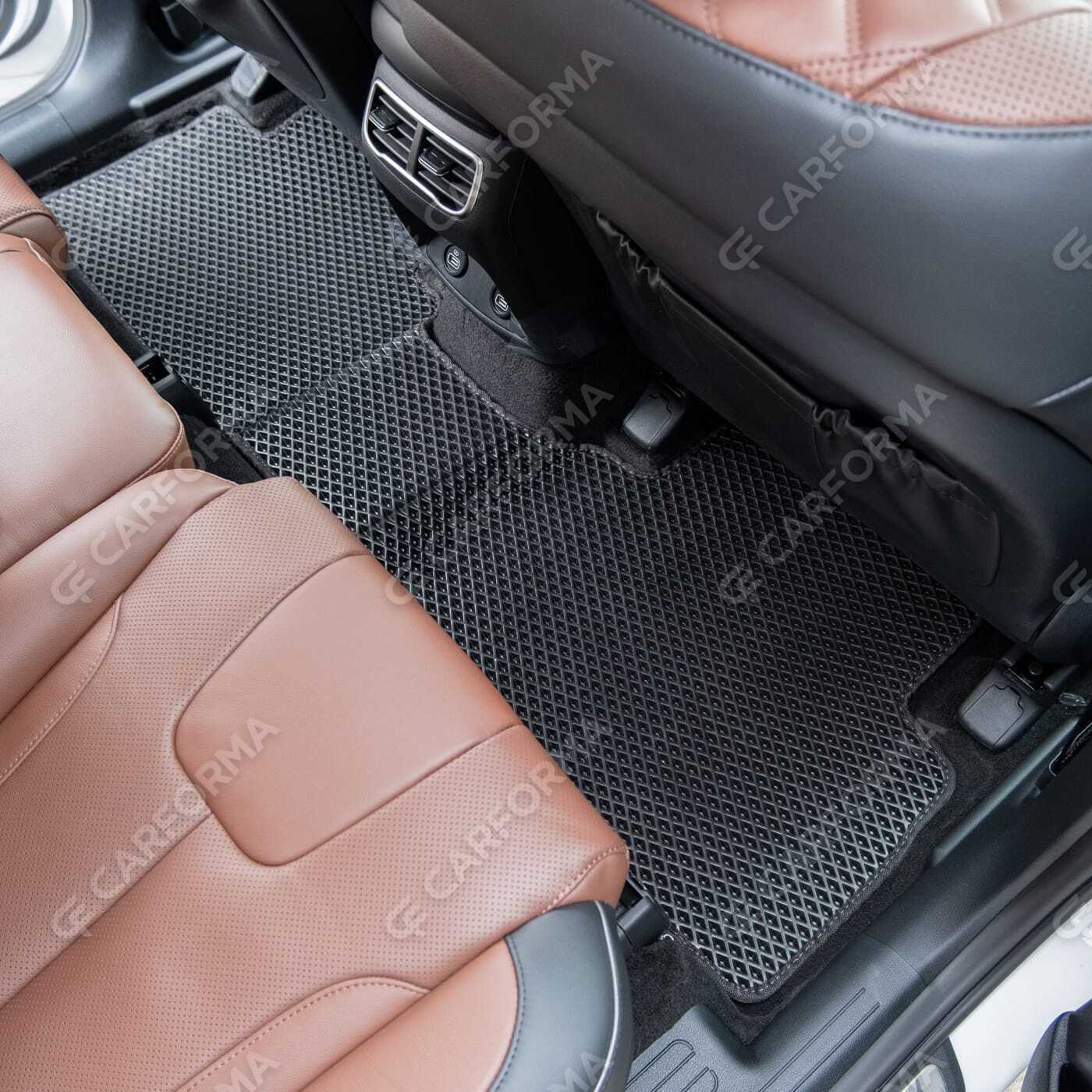 Ворсовые коврики на Hyundai Santa Fe IV рестайлинг 2020&nbsp;-&nbsp;2026 в Тамбове