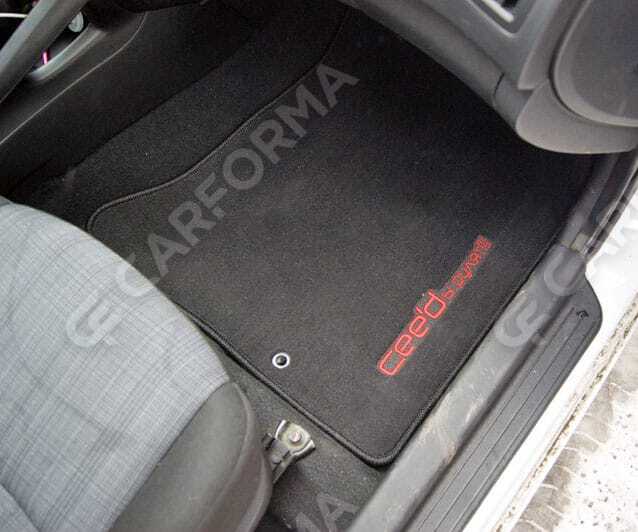 Ворсовые коврики на KIA Ceed I 2007&nbsp;-&nbsp;2012 в Тамбове