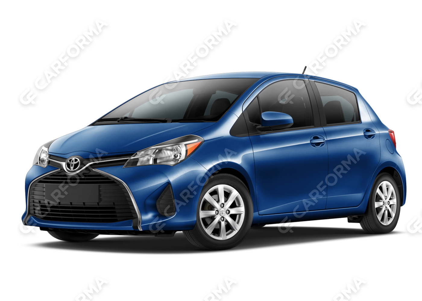 Ворсовые коврики на Toyota Yaris III 2011&nbsp;-&nbsp;2020