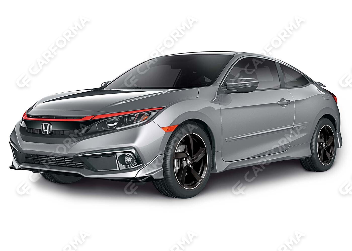 Ворсовые коврики на Honda Civic X 2d 2015&nbsp;-&nbsp;2021