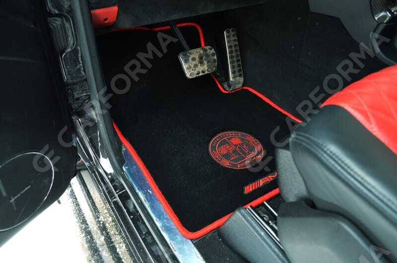 Ворсовые коврики на Mercedes G (W463) рестайлинг 2001&nbsp;-&nbsp;2018 в Тамбове