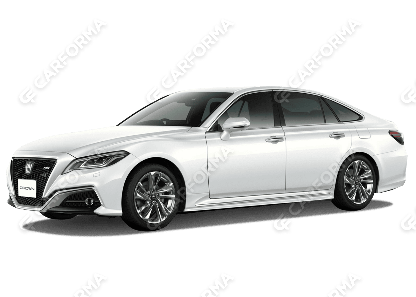 Ворсовые коврики на Toyota Crown (S220) 2017&nbsp;-&nbsp;2022