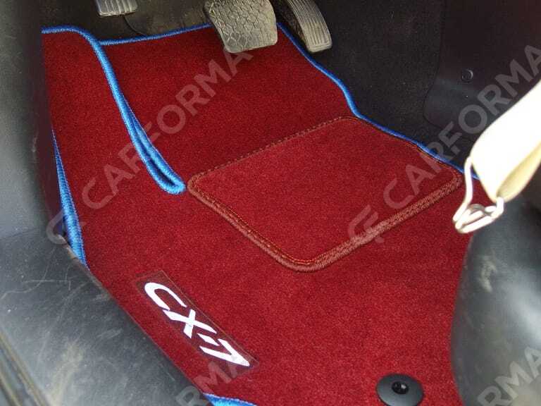 Ворсовые коврики на Mazda CX7 2006&nbsp;-&nbsp;2012 в Тамбове