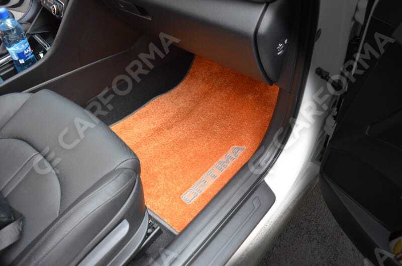 Ворсовые коврики на KIA Optima II 2016&nbsp;-&nbsp;2020 в Тамбове