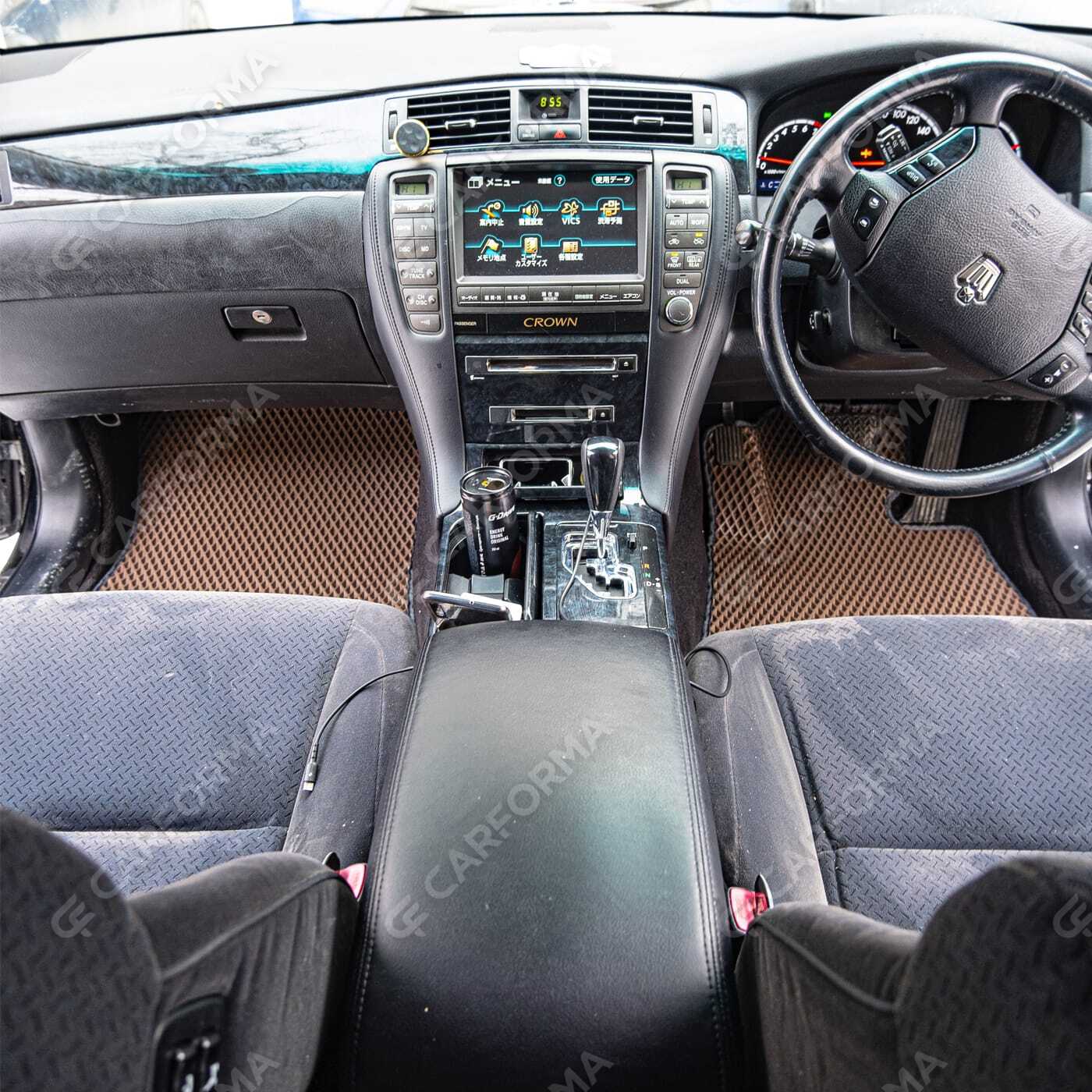 Ворсовые коврики на Toyota Crown (S180) 2003&nbsp;-&nbsp;2008 в Тамбове