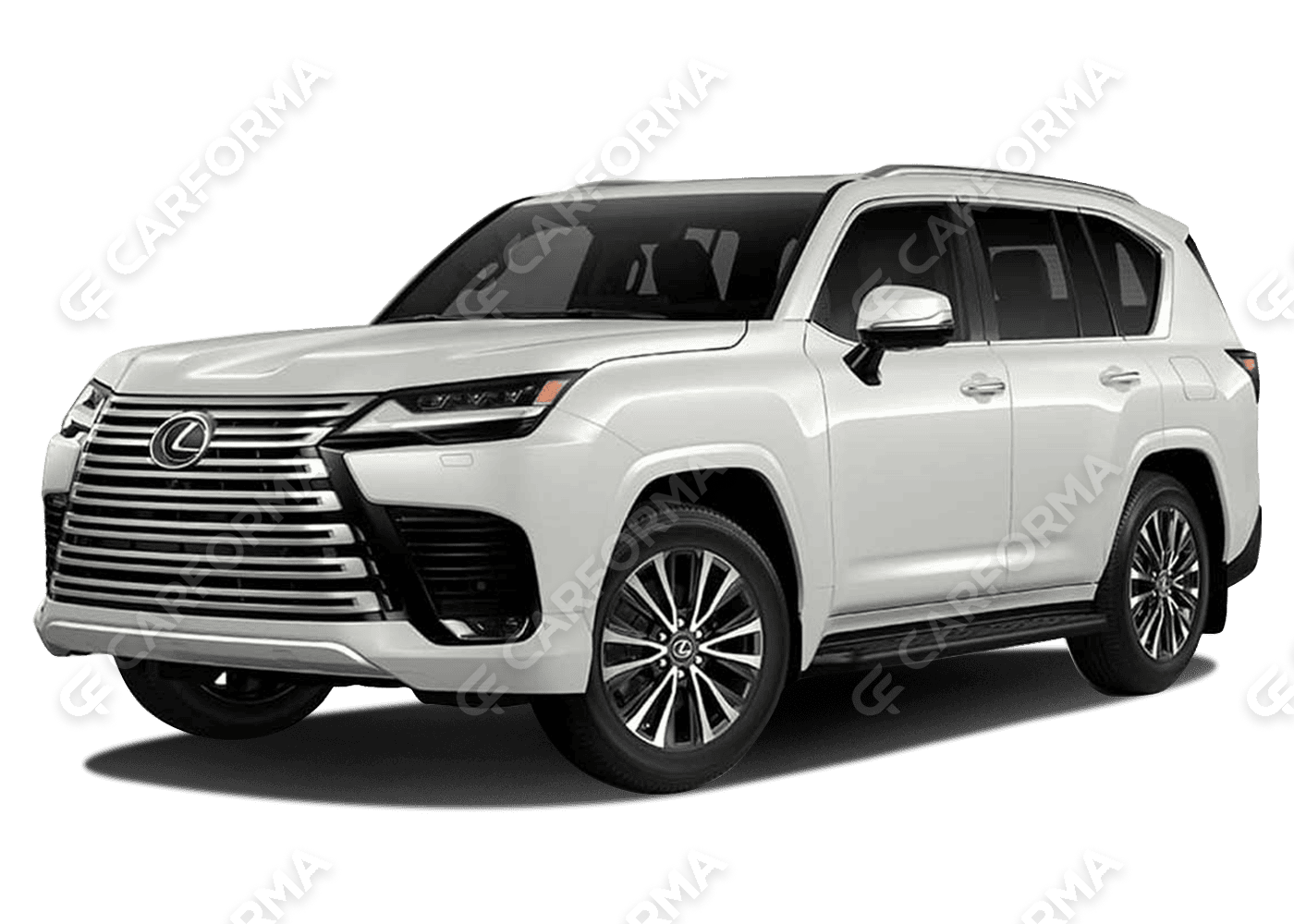 Ворсовые коврики на Lexus LX 600 и LX500d 2021&nbsp;-&nbsp;2026