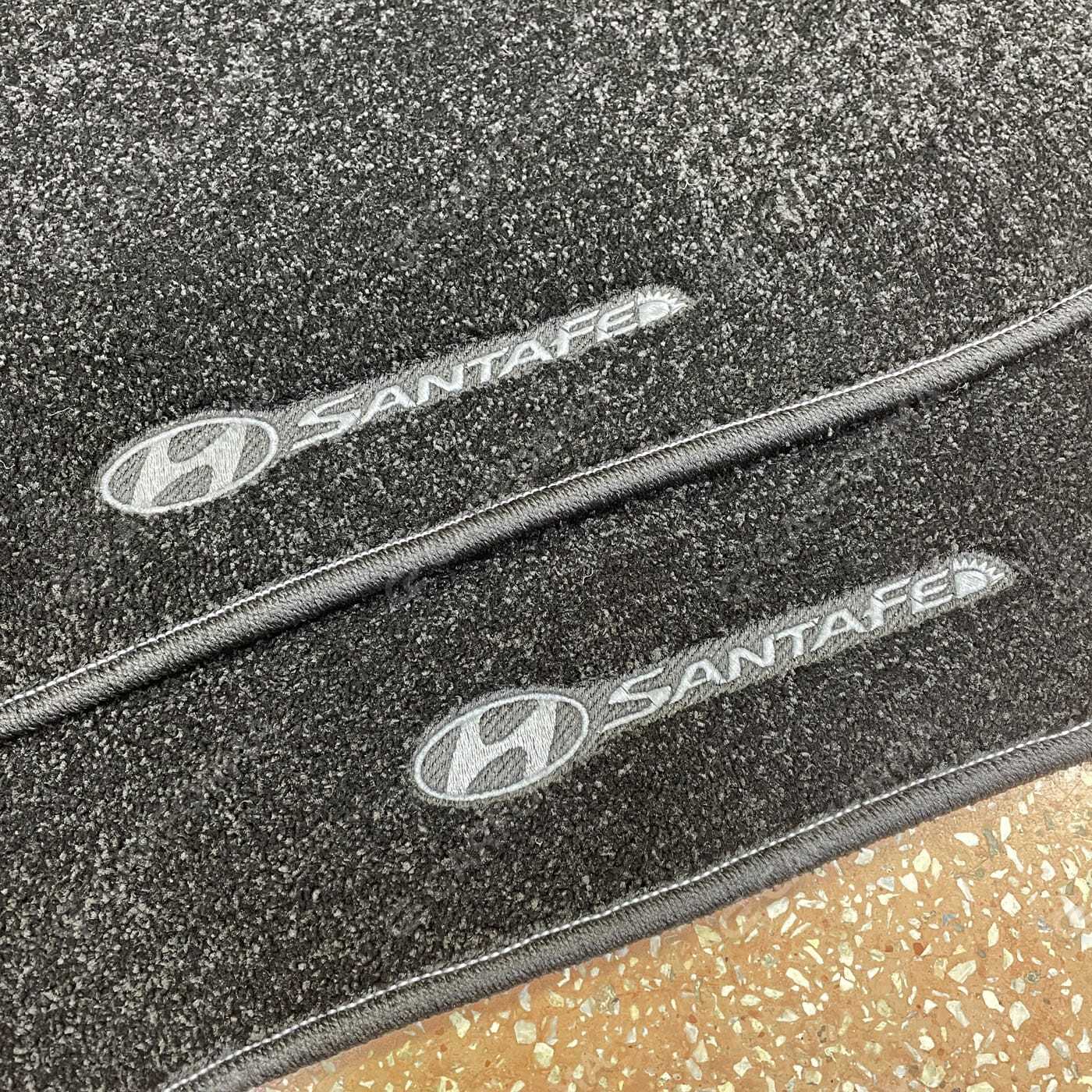 Ворсовые коврики на Hyundai Santa Fe III 2012&nbsp;-&nbsp;2019 в Тамбове