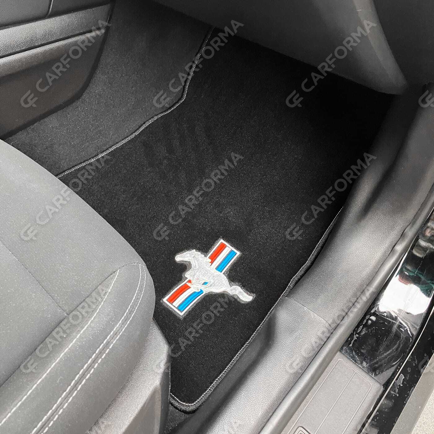 Ворсовые коврики на Ford Mustang VI 2013&nbsp;-&nbsp;2023 в Тамбове