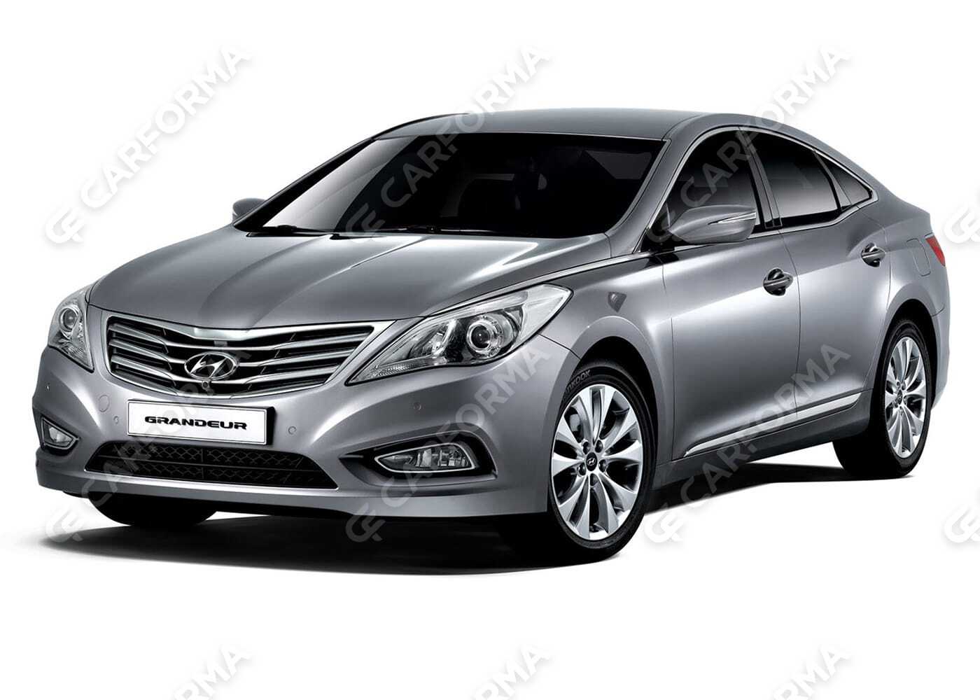 Ворсовые коврики на Hyundai Grandeur V 2011&nbsp;-&nbsp;2016