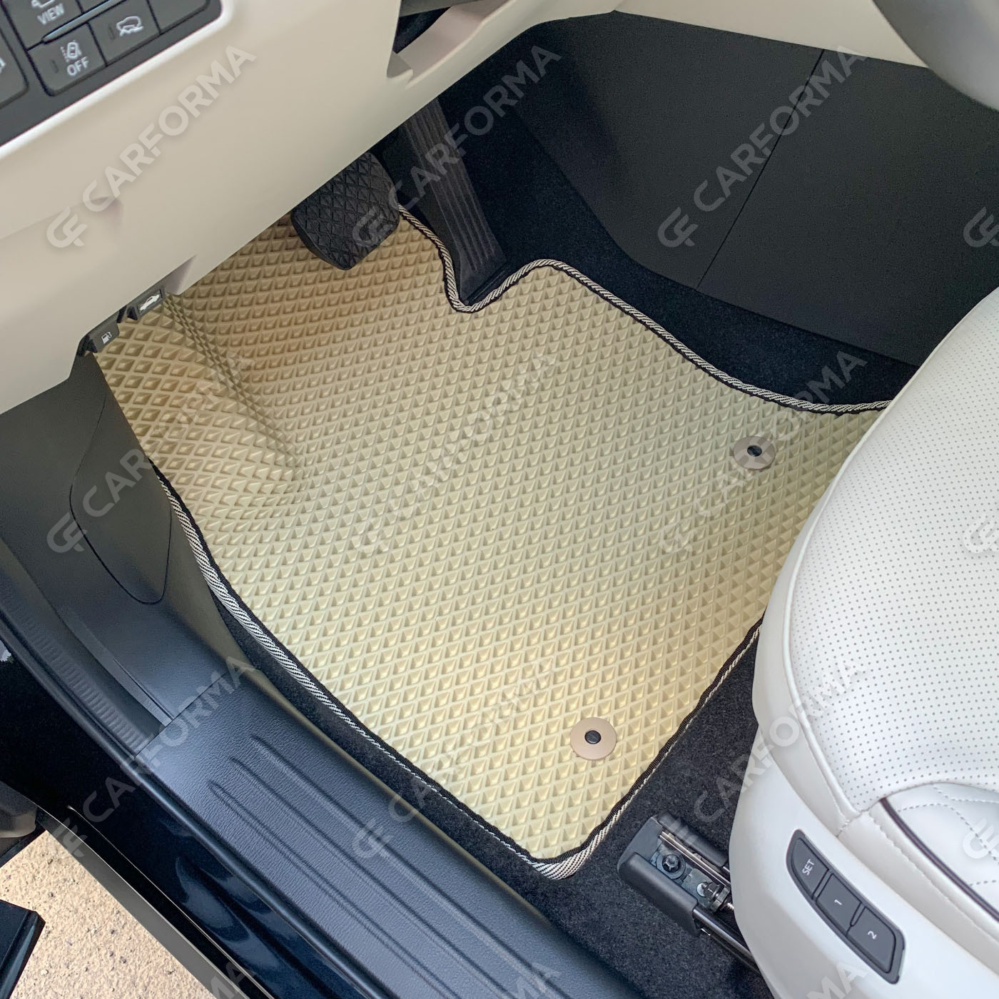 Ворсовые коврики на Mazda CX9 II 2015&nbsp;-&nbsp;2026 в Тамбове