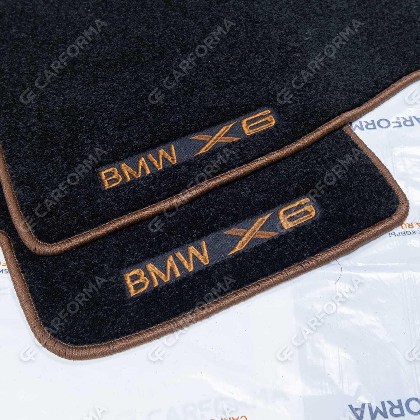 Ворсовые коврики на BMW X6 (G06) 2019&nbsp;-&nbsp;2026 в Тамбове