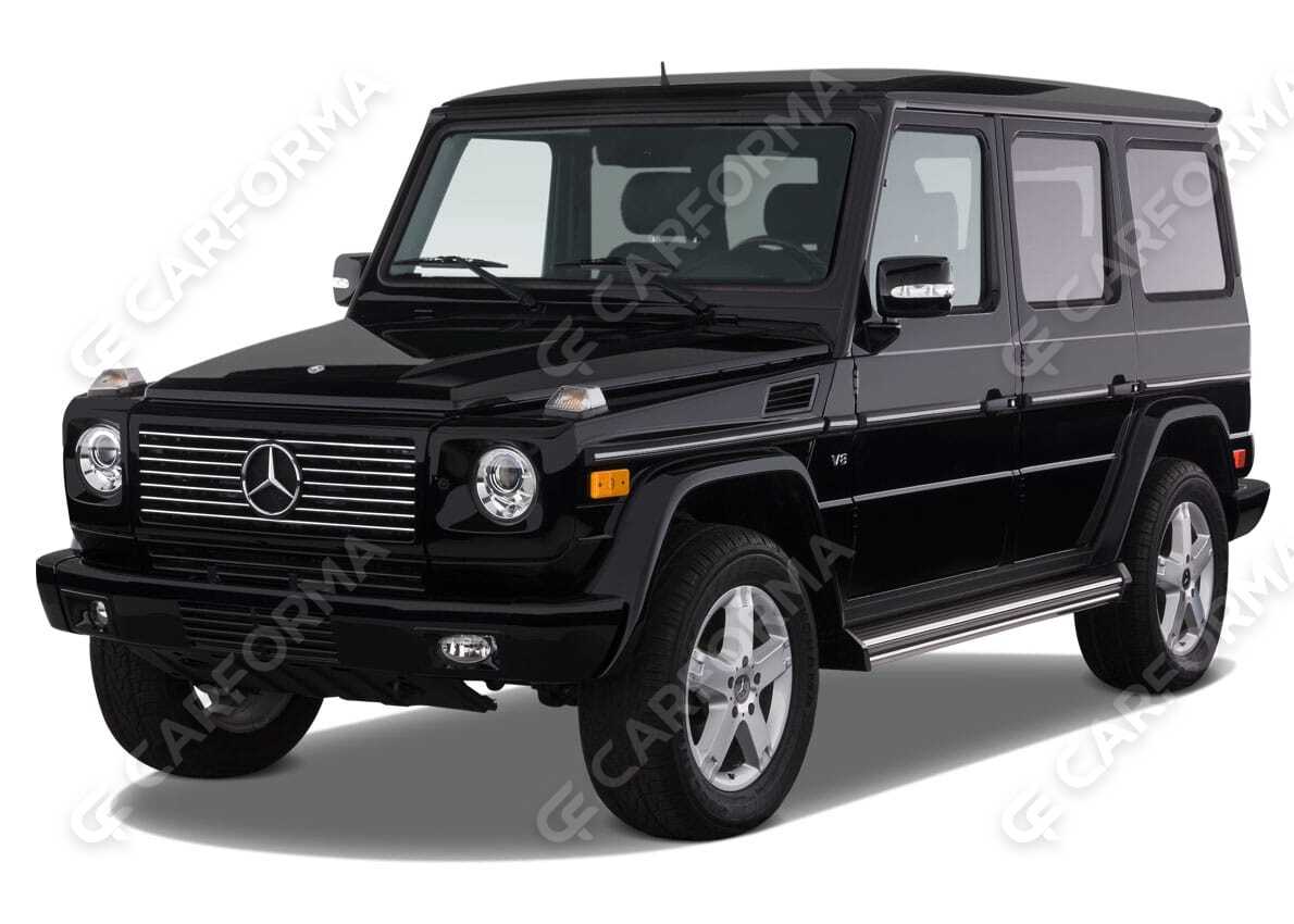 Ворсовые коврики на Mercedes G (W463) рестайлинг 2001&nbsp;-&nbsp;2018 в Тамбове