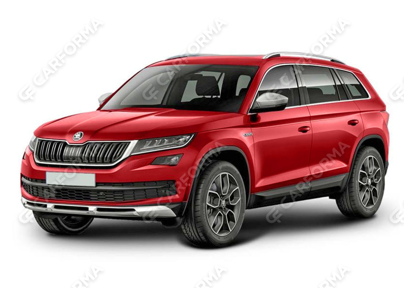 Ворсовые коврики на Skoda Kodiaq I 2016&nbsp;-&nbsp;2026