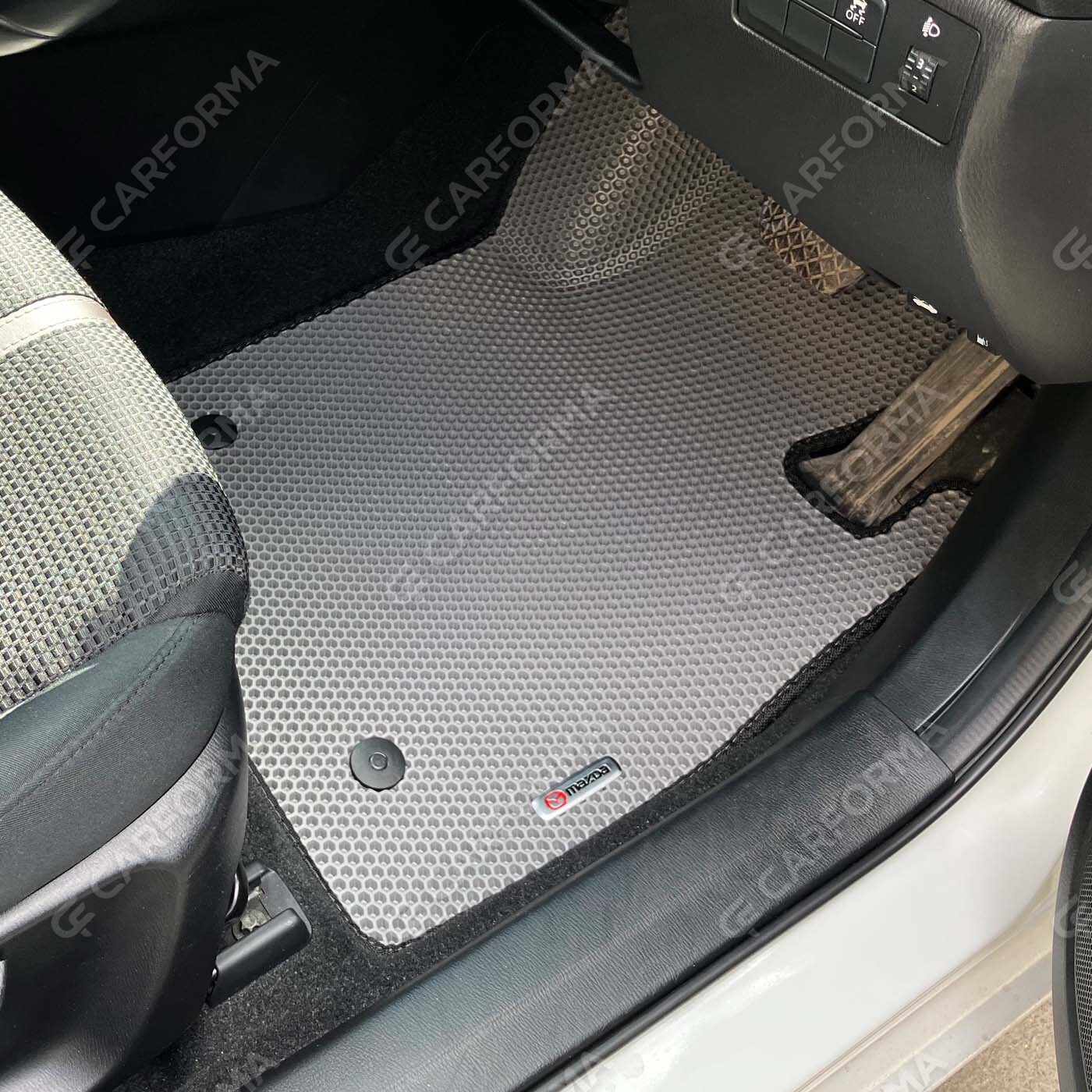 Ворсовые коврики на Mazda Axela III 2013&nbsp;-&nbsp;2019 в Тамбове