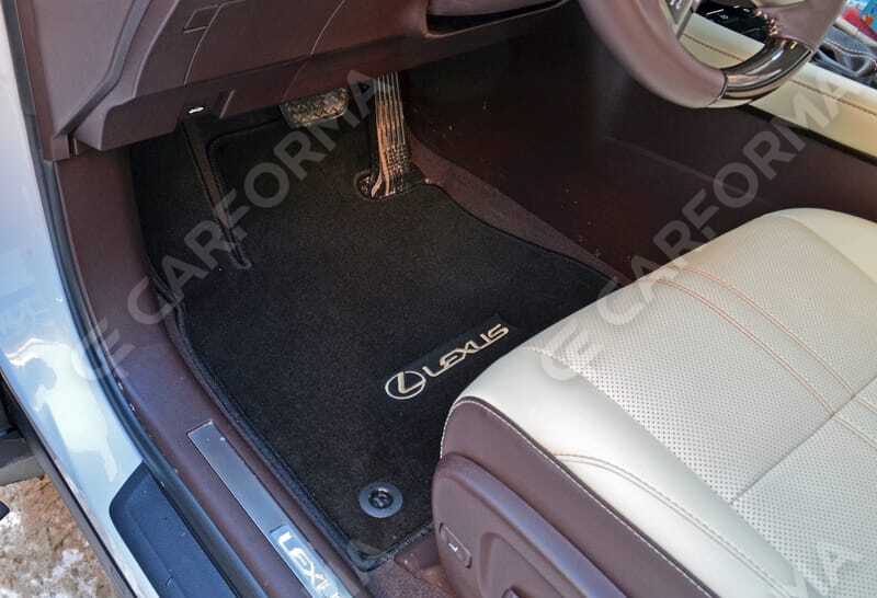 Ворсовые коврики на Lexus RX IV 2015&nbsp;-&nbsp;2022 в Тамбове
