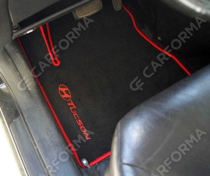 Ворсовые коврики на Hyundai Tucson I 2004&nbsp;-&nbsp;2010 в Тамбове