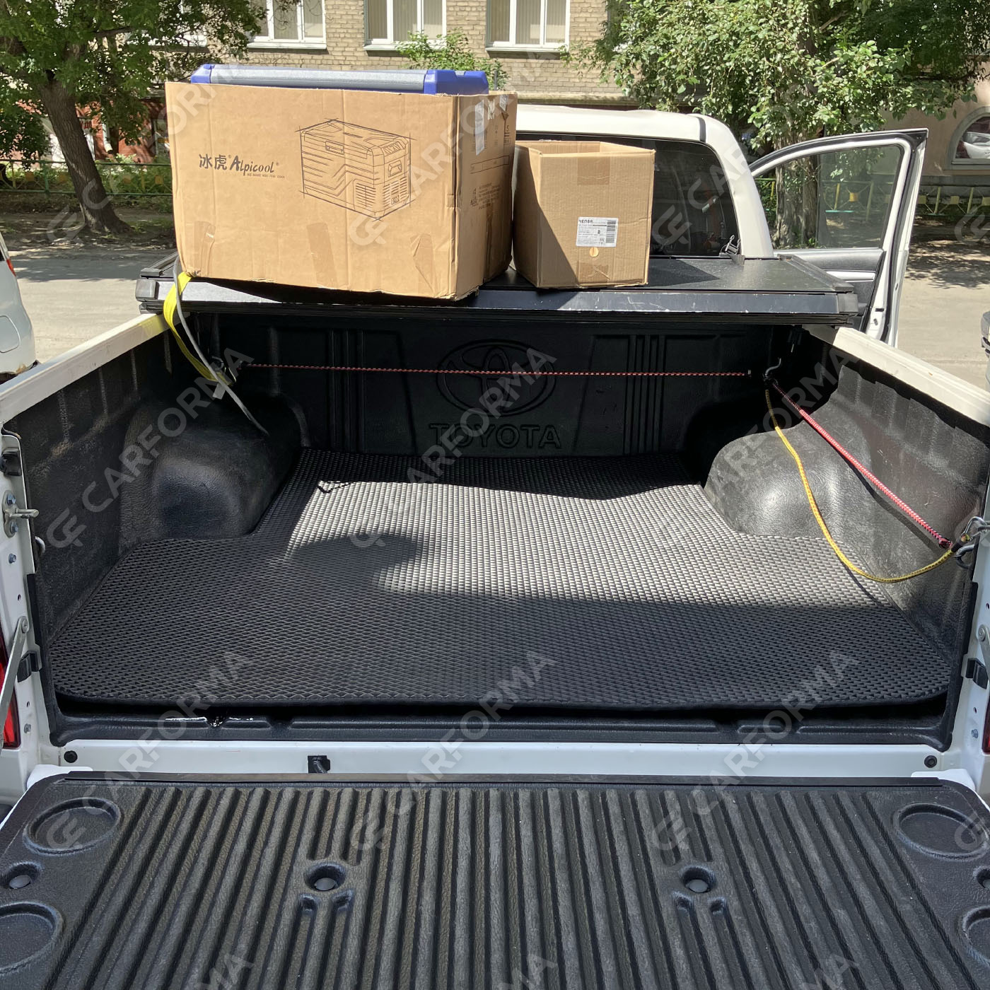 Ворсовые коврики на Toyota Hilux VII 2008&nbsp;-&nbsp;2015 в Тамбове