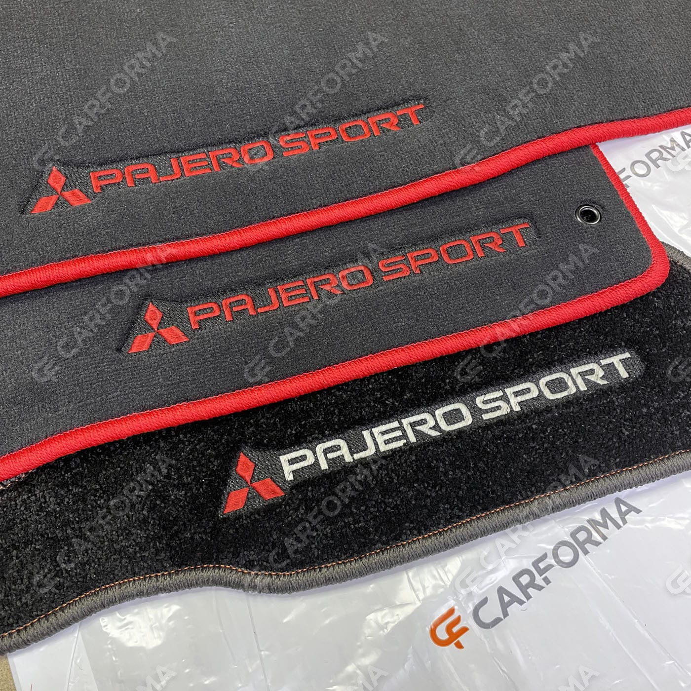 Ворсовые коврики на Mitsubishi Montero Sport III 2015&nbsp;-&nbsp;2026 в Тамбове