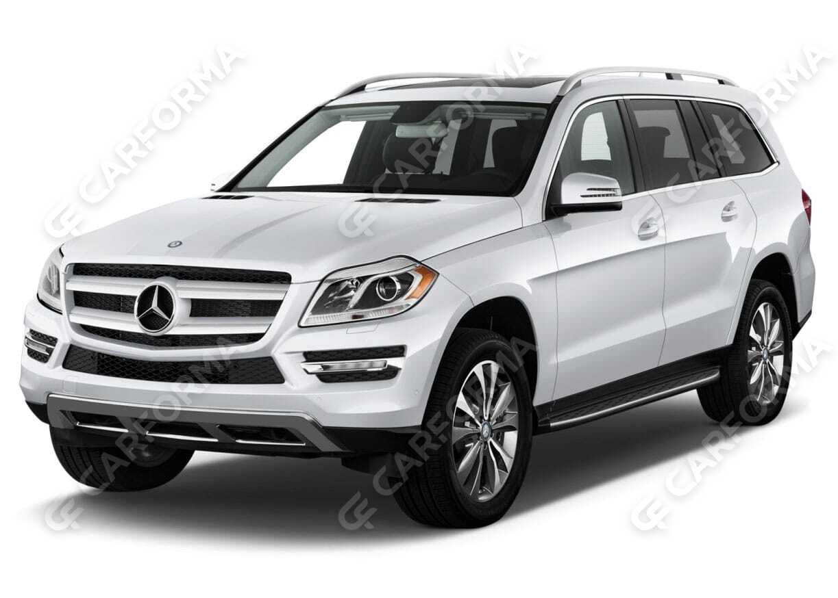Ворсовые коврики на Mercedes GL (X166) 2012&nbsp;-&nbsp;2015