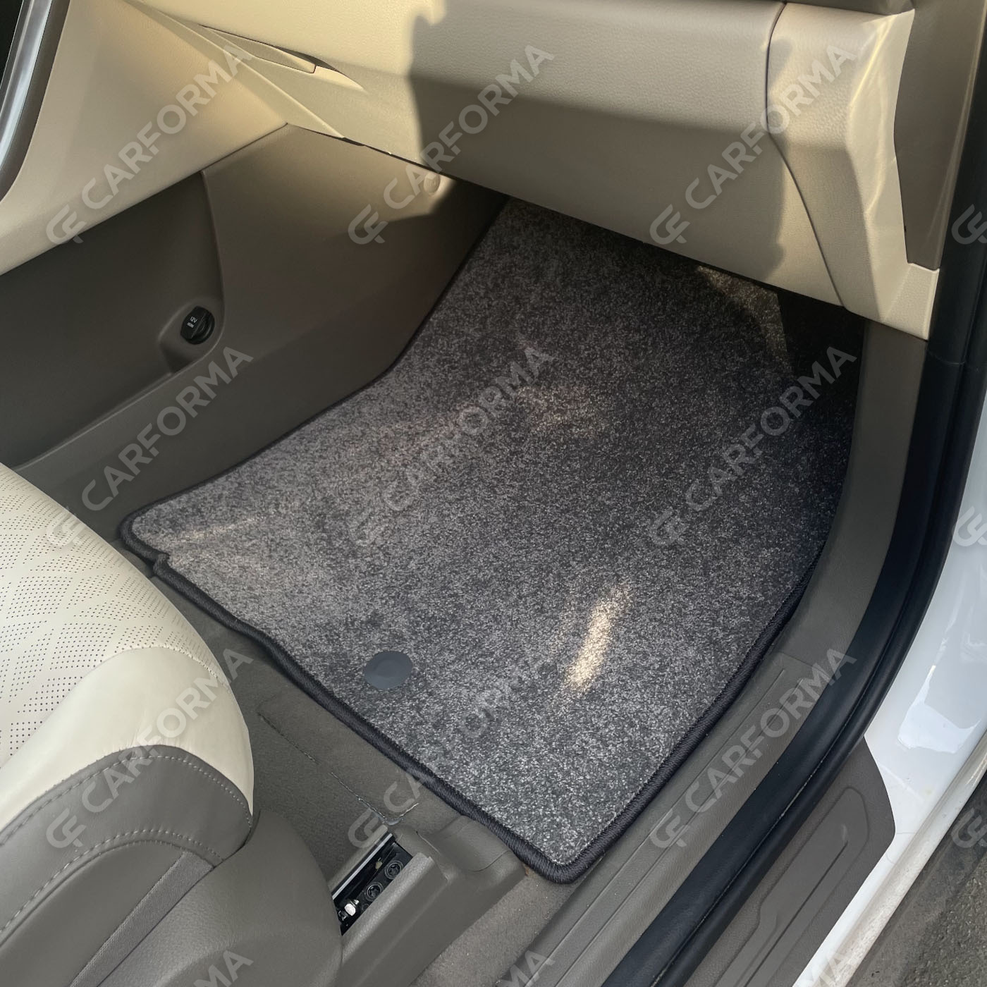 EVA коврики на KIA Carnival IV 7 мест с оттоманками 2020&nbsp;-&nbsp;2026 в Тамбове