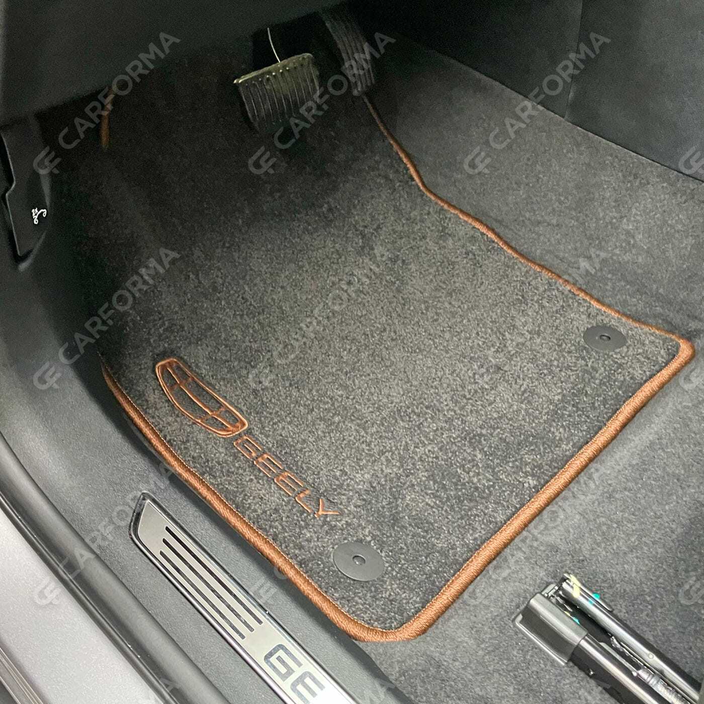 Ворсовые коврики на Geely Monjaro Гибрид 2022&nbsp;-&nbsp;2026 в Тамбове