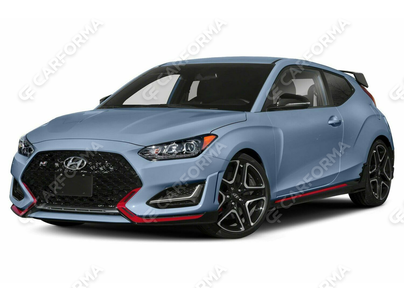 Ворсовые коврики на Hyundai Veloster II 2018&nbsp;-&nbsp;2022