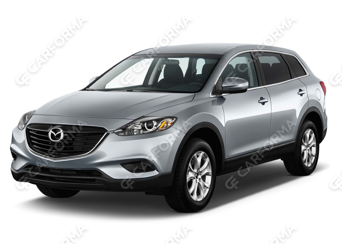 Ворсовые коврики на Mazda CX9 I 2007&nbsp;-&nbsp;2015