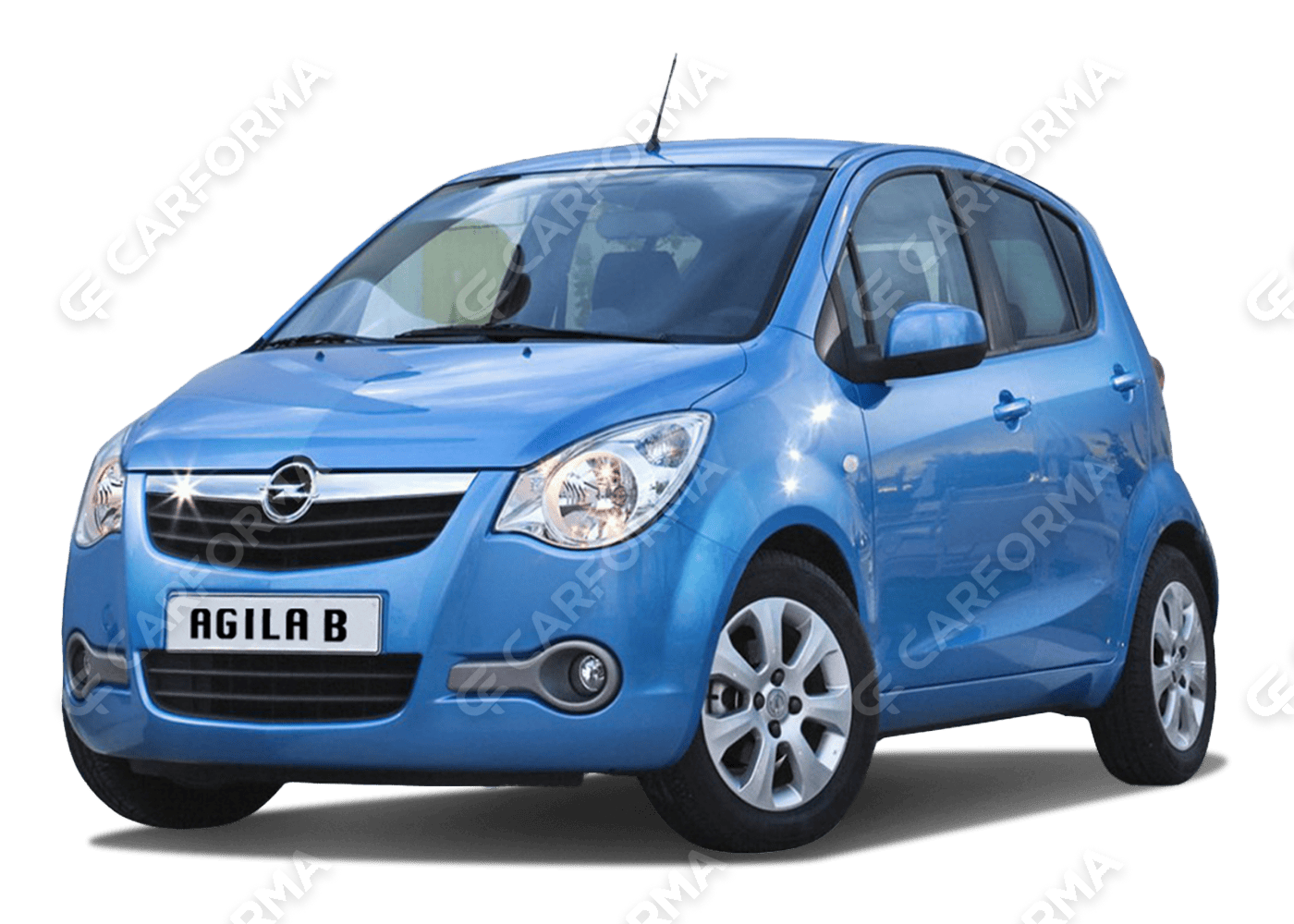 Ворсовые коврики на Opel Agila B 2007&nbsp;-&nbsp;2014