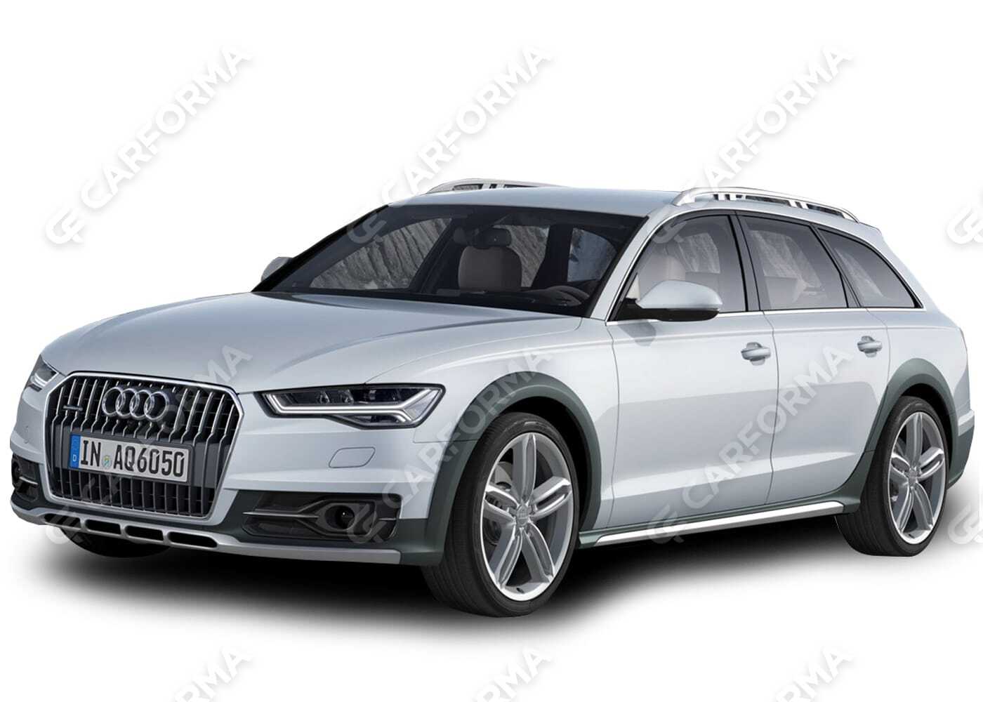 Ворсовые коврики на Audi A6 Allroad quattro (C7) 2012&nbsp;-&nbsp;2019