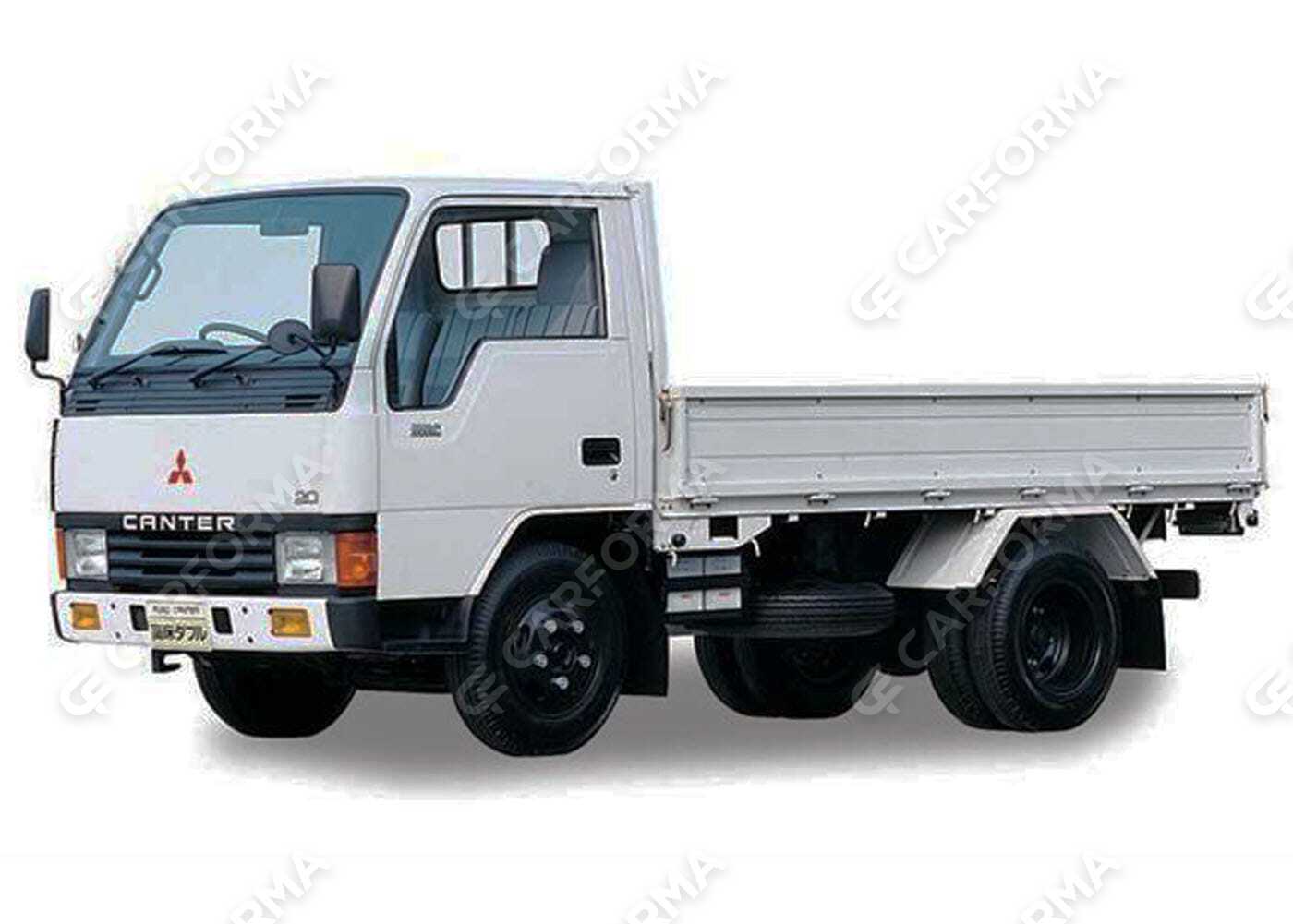 Ворсовые коврики на Mitsubishi Fuso Canter V узкая кабина 1984&nbsp;-&nbsp;1995