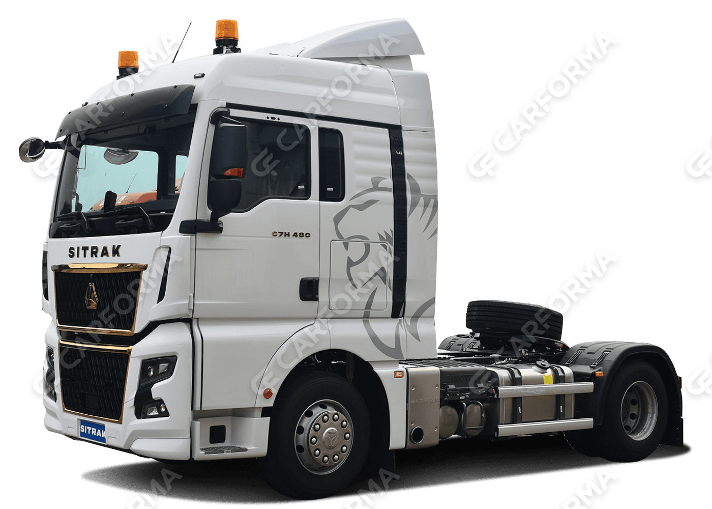 Ворсовые коврики на Howo Sinotruk Sitrak C7H MAX 2023&nbsp;-&nbsp;2026 в Тамбове