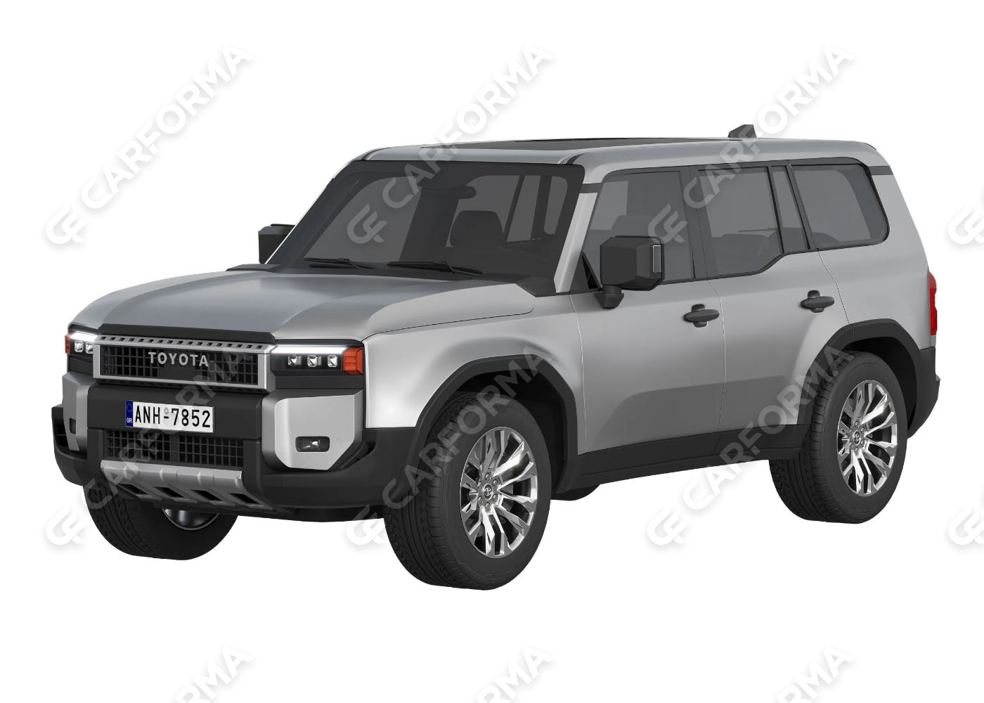 Ворсовые коврики на Toyota Land Cruiser Prado 250 2023&nbsp;-&nbsp;2026