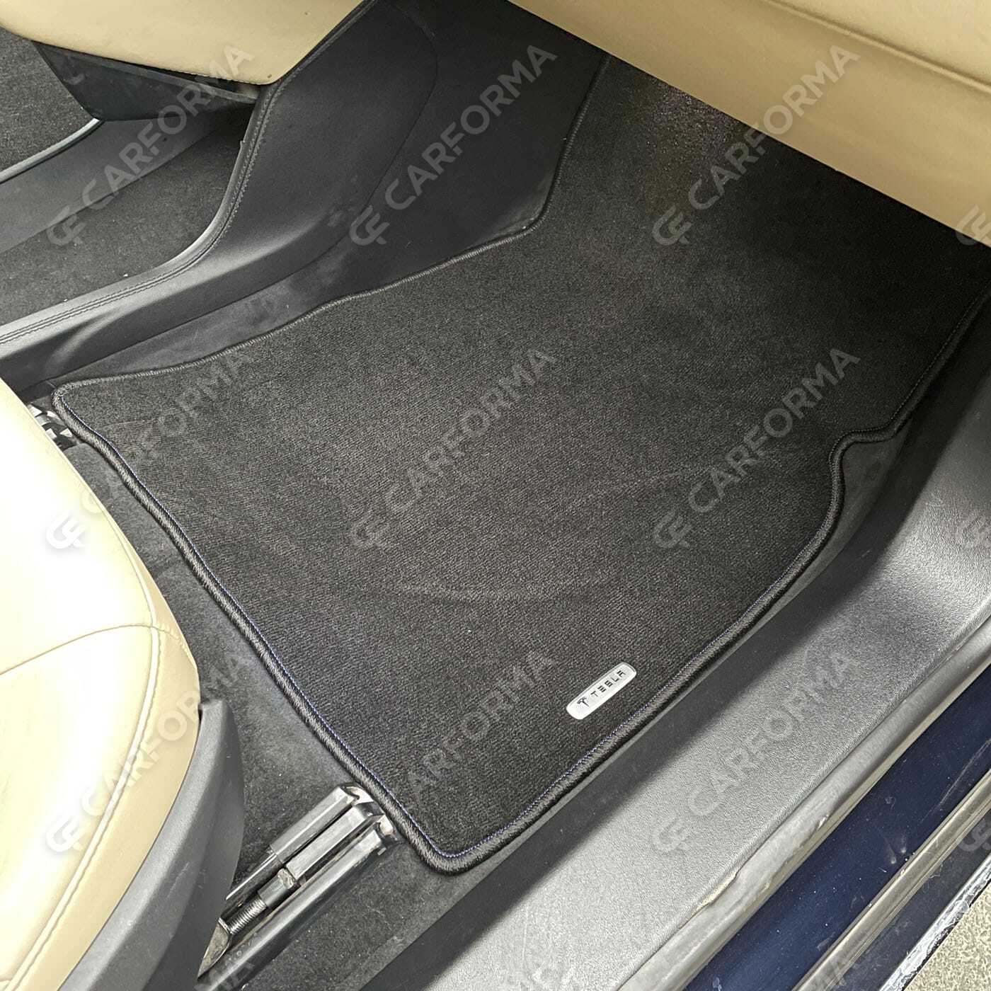 Ворсовые коврики на Tesla Model S 2012&nbsp;-&nbsp;2026 в Тамбове