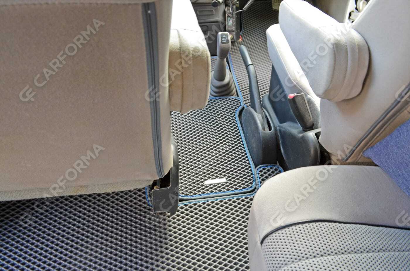 Ворсовые коврики на Mitsubishi Delica 4 1994&nbsp;-&nbsp;2007 в Тамбове