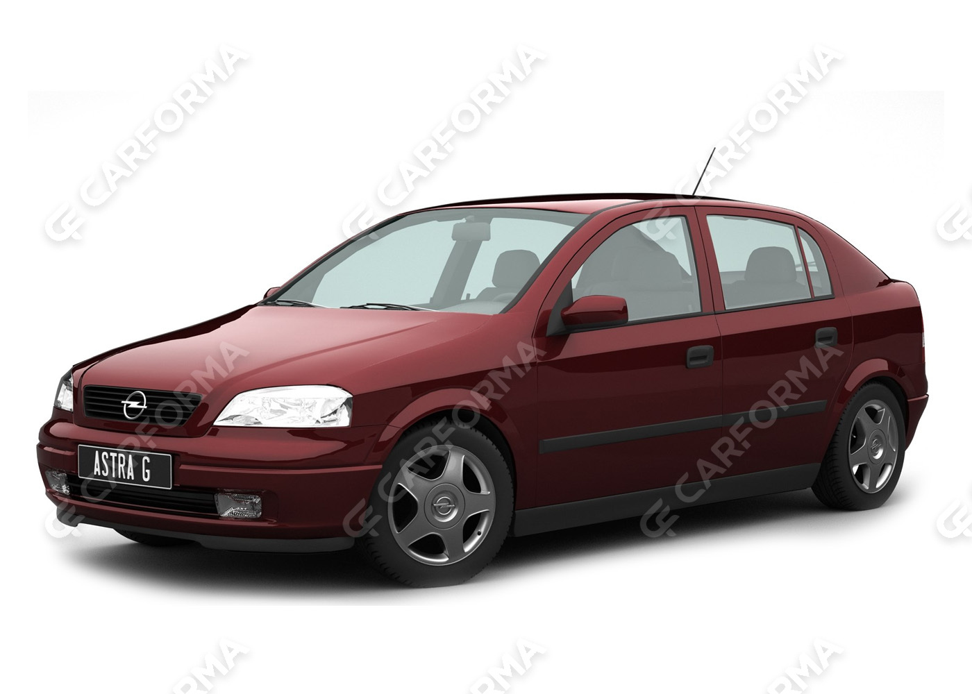 Ворсовые коврики на Opel Astra G 1998&nbsp;-&nbsp;2004