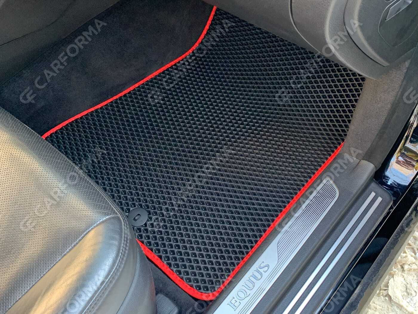 Ворсовые коврики на Hyundai Equus 2010&nbsp;-&nbsp;2017 в Тамбове