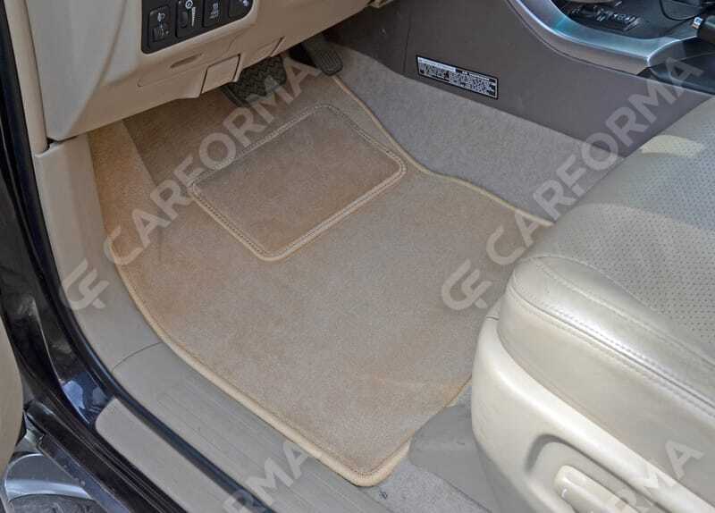 Ворсовые коврики на Toyota Land Cruiser Prado 120 2002&nbsp;-&nbsp;2009 в Тамбове