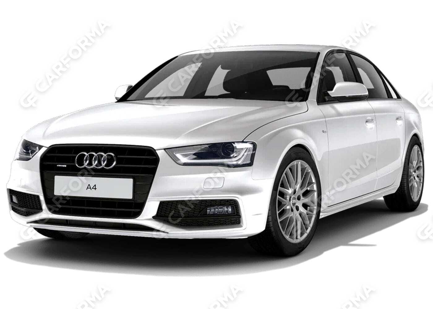 Ворсовые коврики на Audi A4 (B8) 2007&nbsp;-&nbsp;2015